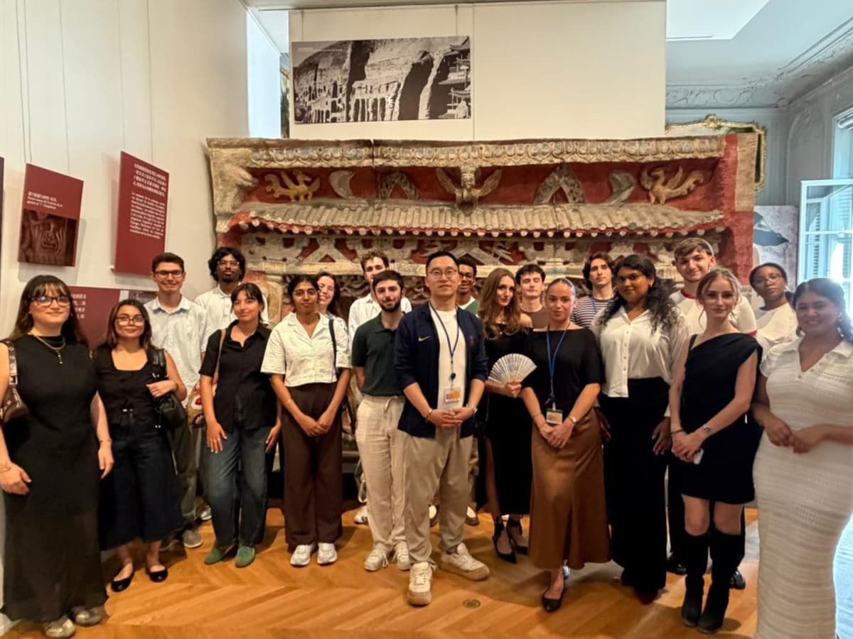 Participants at the China Cultural Centre in Paris