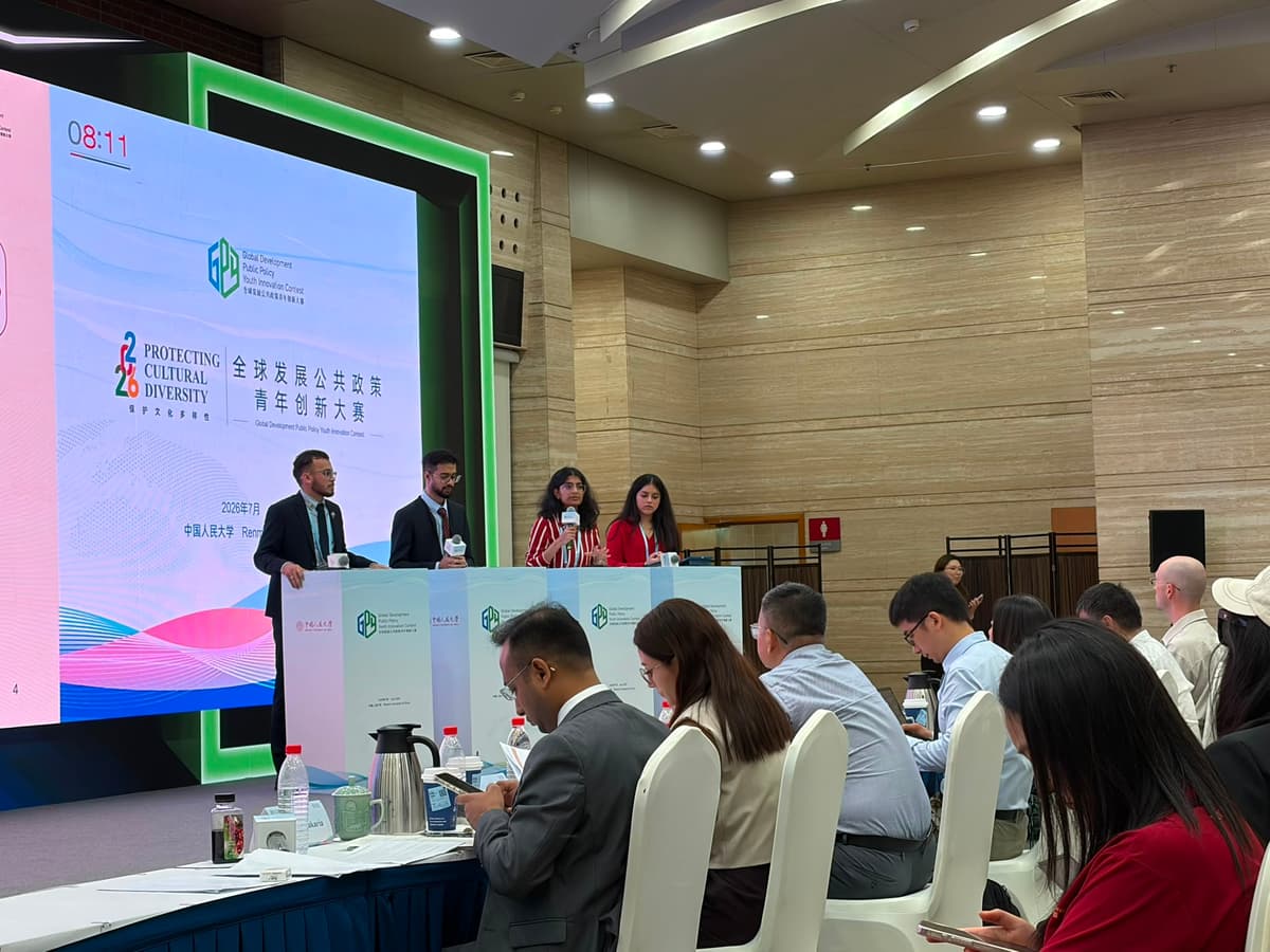 Finalists at Renmin University of China