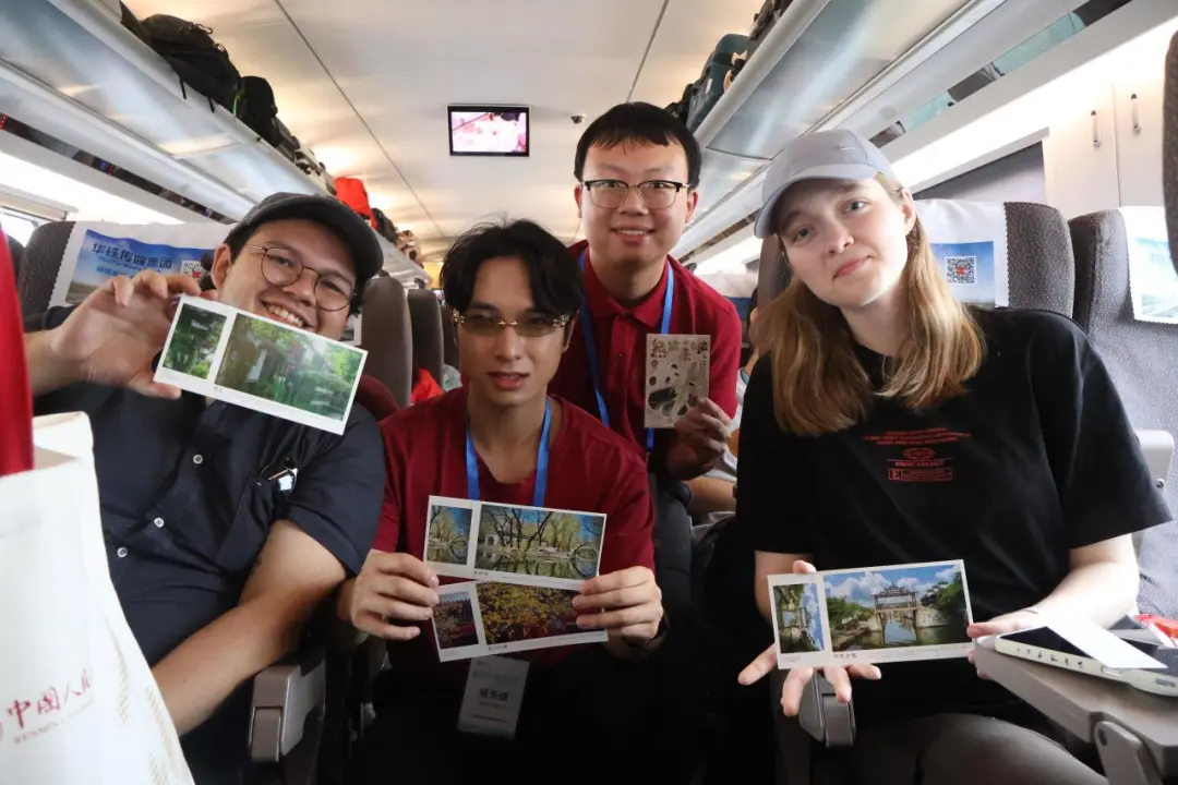 Participants exploring Suzhou