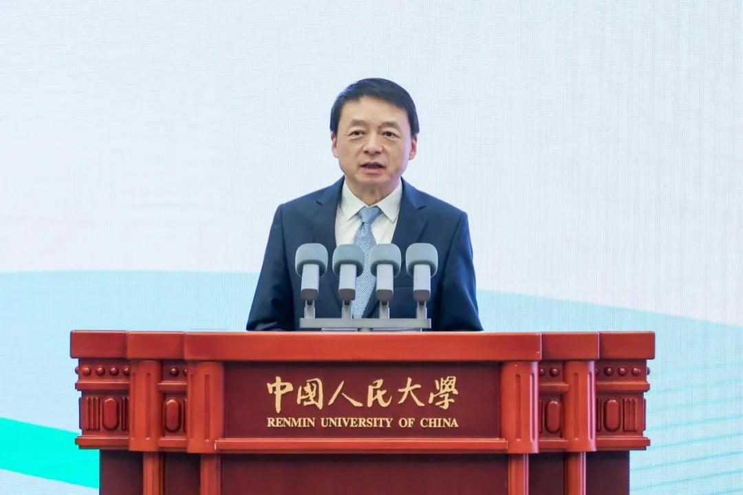 Speaker at the opening ceremony