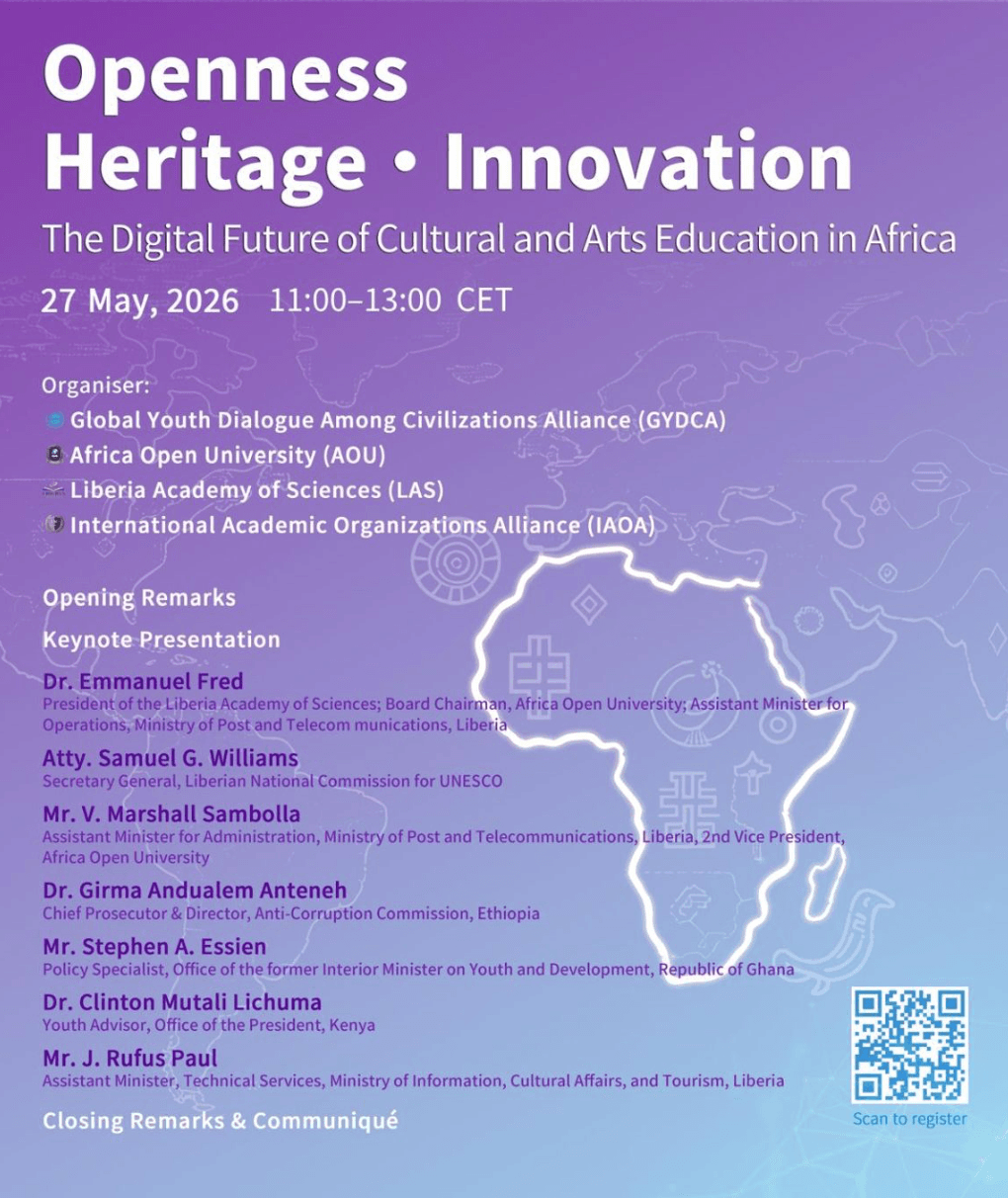 Poster for the Openness, Heritage, Innovation online dialogue