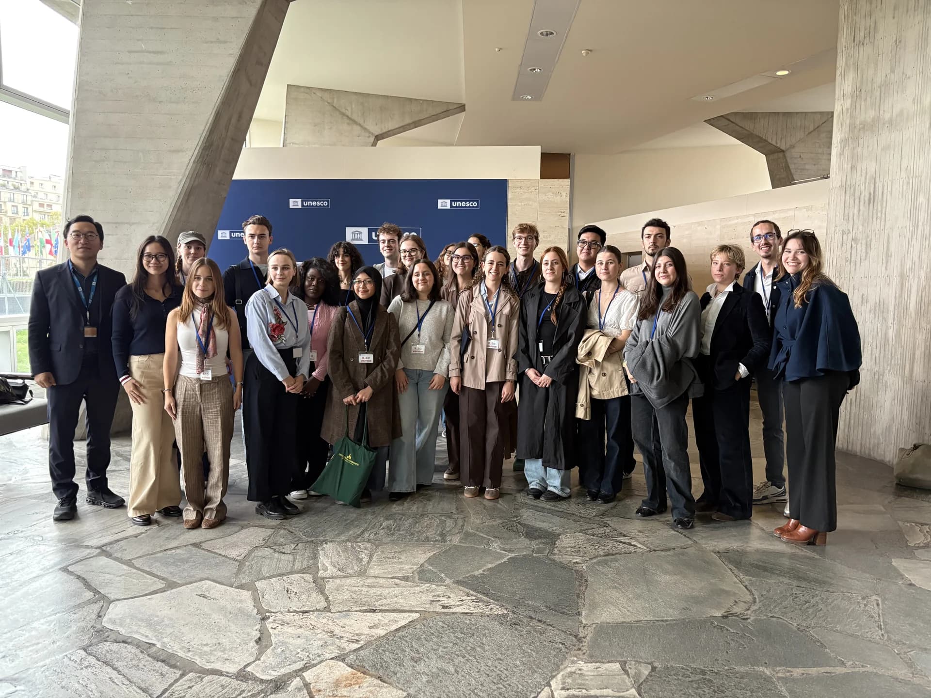 Visiting UNESCO with ISAP1: International Students Discover the Role of Youth in Diplomacy